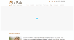 Desktop Screenshot of labellecosmetic.com