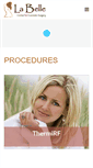 Mobile Screenshot of labellecosmetic.com